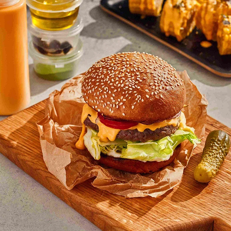 Бургер с говядиной