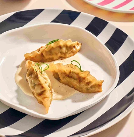 Дамплинг с крабом