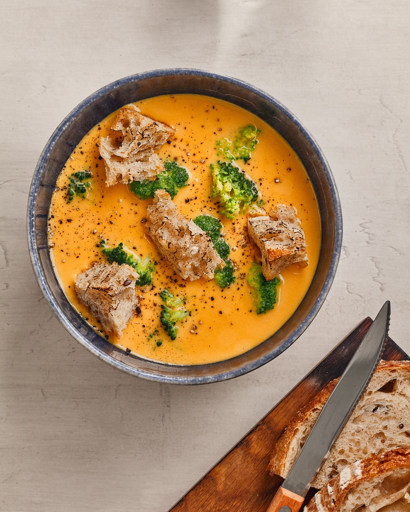 Крем суп “Чеддер”